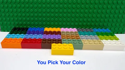 LEGO 2x4 Brick Block "You Pick Your Color and Qty" NEW