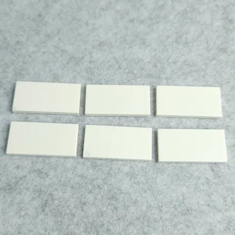 LEGO 87079 Tile 2 x 4 White x6 Genuine