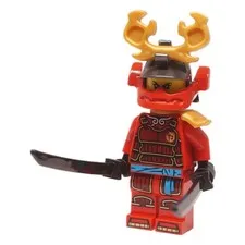 LEGO NINJAGO Samurai X (Nya) – Legacy Update Minifigure with Weapon 71866