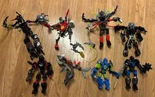 LEGO HERO FACTORY BIONICLE SET IMCOMPLETE LOT OF 8 Figures