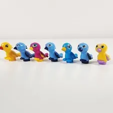 Lego Colorful Bird Minifigure Lot of 7