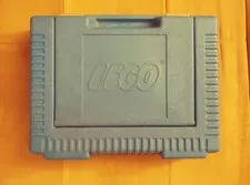 lego vintage blue carry case