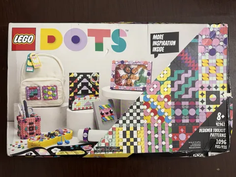 LEGO DOTS: Designer Toolkit Patterns (41961) Damaged Box Brand New Sealed