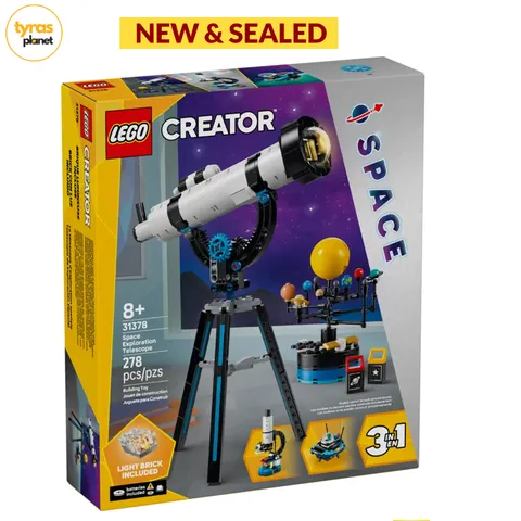 Lego 31378 Creator 3-in-1 Space Exploration Telescope NEW SEALED