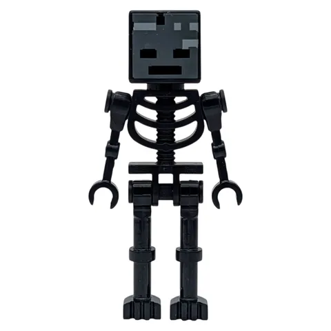 LEGO minifigure Minecraft Wither Skeleton min025