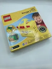 NEW SEALED NIB Lego ZipBin Storage and Playmat Toy Tote Oppenheim Best Toy Award