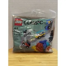LEGO Classic: 90 Years of Cars 30510 Yellow Surfer Van 71 pcs