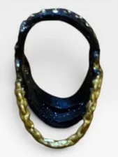 Barbie LOL OMG Doll Black Gold Chocker Necklace Skipper Stacie Chelsea Bratz