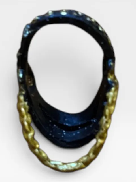 Barbie LOL OMG Doll Black Gold Chocker Necklace Skipper Stacie Chelsea Bratz