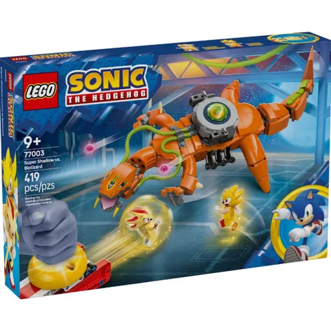 Lego Sonic 77003 Super Shadow vs Biolizard