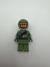 Lego Endor Rebel Commando Minifigure Beard Star Wars 8038 sw0240
