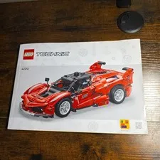 LEGO Technic Ferrari FXX K Instruction Manual Book Set 42212 - Original Booklet