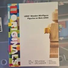 LEGO Originals Wooden Minifigure Wood Set 30 Pieces Age 12+ Boxed