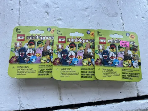 3x LEGO Series 27 Collectible Minifigures 71048 - Wolfpack Beastmaster
