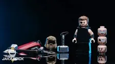 LEGO Marvel Jaka Brick Custom Avnegers Thor Odinson Pad Printed Minifigure NEW