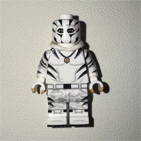 Lego custom marvel white tiger. By life brick. New!!