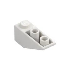 LEGO 12x White Slope, Inverted 33 3 x 1 inv.596