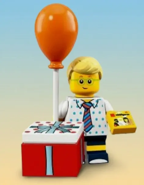 LEGO Minifigure Series 18 - 71021 - Birthday Party Boy #16