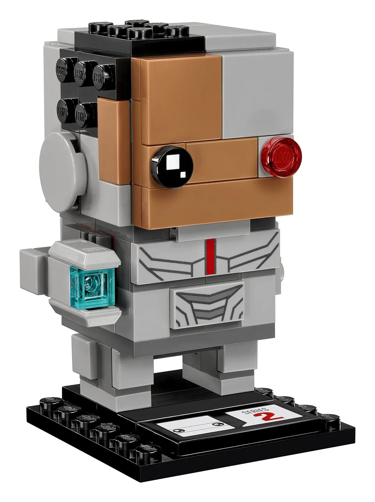 Lego Brickheadz Cyborg 41601 Building Kit (108 Piece)_