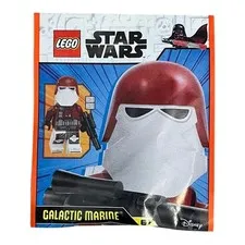 LEGO Galactic Marine Minifigure Paper Bag 75413 | NEW SEALED | COMBINED SHIPPING