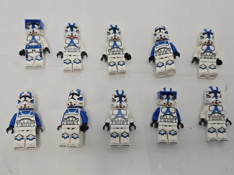 LEGO Star Wars 501st Clone Trooper set of 10 Lot 2