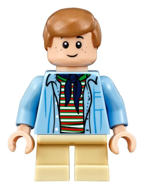 Tim Murphy - Bright Light Blue Shirt - Used LEGO