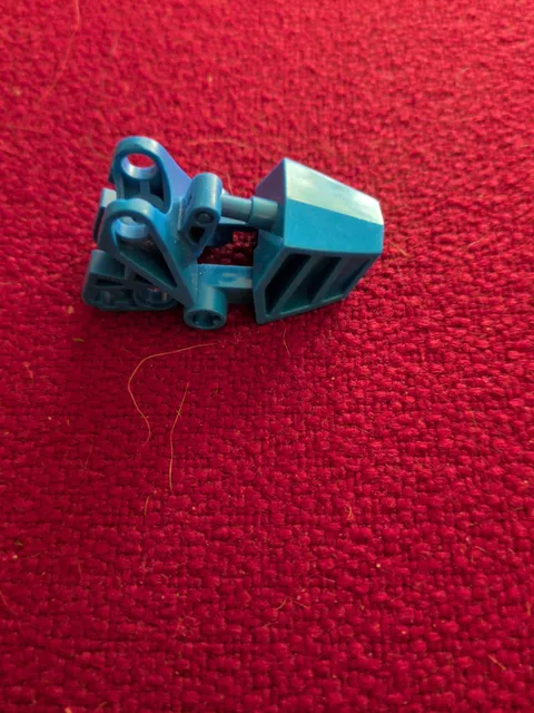 LEGO Part 32475 (1pc) Bionicle Foot w/ Ball Joint 3 x 6 x 2 1/3 Socket blue