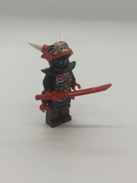 Lego Ninjago Mr.E With Red oni mask of Vengeance and double arms