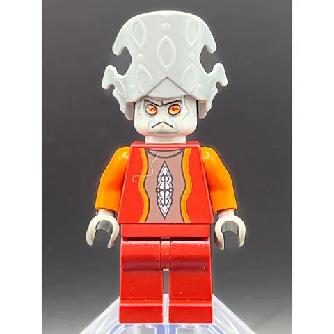 LEGO Star Wars Nute Gunray Minifigure sw0242 Red Orange Robes Viceroy