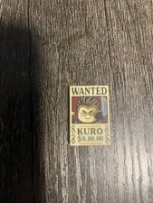 LEGO One Piece Kuro WANTED Poster Tile 2 x 3 Part Printed Pattern Pirate