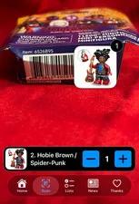 LEGO Minifigures Hobie Brown Spider-Punk Spider-Verse 71050 Box 5+