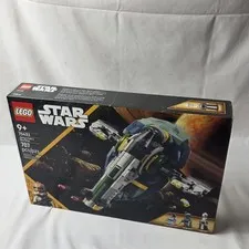 LEGO Star Wars 75433 Jango Fett's Starship Building Toy Set Ages 9+