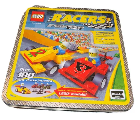 LEGO Racers: Super Speedway Board Game Vintage 2001 Replacement  Incomplete