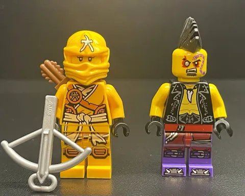LEGO NINJAGO Jungle Robe Skylor + anacondrai cultist
