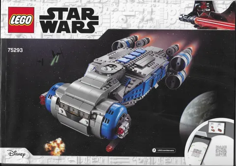 INSTRUCTION MANUAL For Lego Star Wars 75293 (BOOK ONLY)