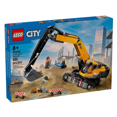 LEGO CITY 60420 Construction Excavator New Sealed Retired Fast Safe Shipping