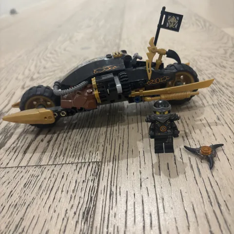 LEGO NINJAGO: Coles Blaster Bike Lego Set. No Box, Manual, And Sidebuild