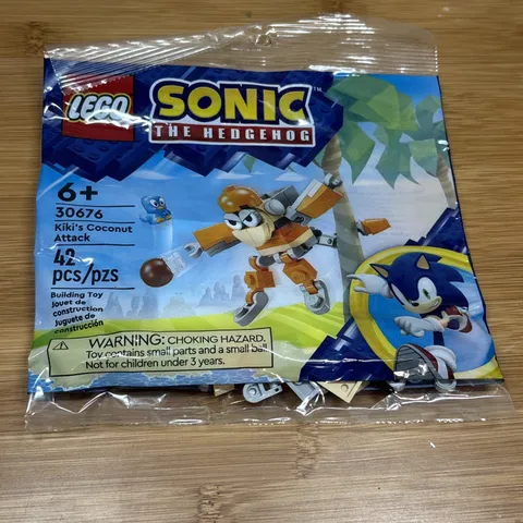 Lego Sonic the Hedgehog Kiki's Coconut Attack Polybag Set 30676 New Sealed 2024