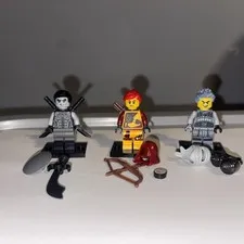 LEGO Ninjago Elemental Masters Battle Pack 853687 - Ash, Skylor, Shade - READ