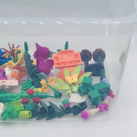 LEGO Friends Flower Plant Garden Landscaping Lot 6.4 Oz Mixed Leaves Bushes Part