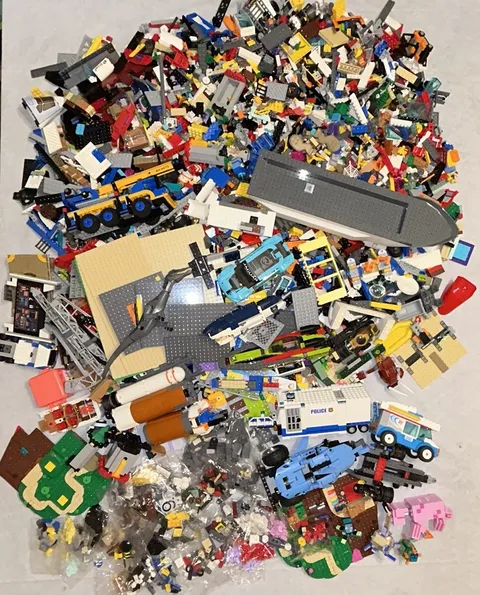 LEGO 25 lbs 7oz Pounds Random Parts Pieces Blocks Bulk Lot Assorted Various