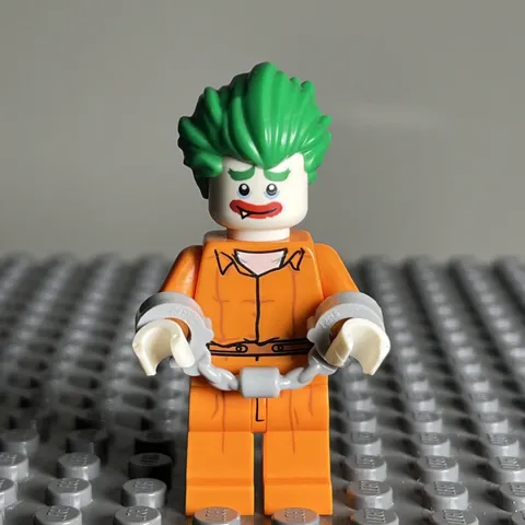 Lego Arkham Asylum Joker Minifigure coltlbm08 DC Super Heroes Batman 1L