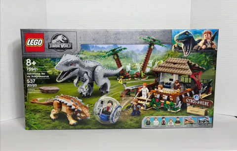 LEGO Jurassic World 75941 Indominus Rex vs. Ankylosaurus New Retired Sealed Box!
