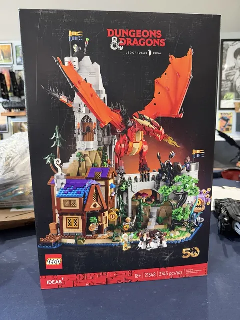 LEGO Ideas Dungeons & Dragons 21348 3745 pcs brand new/ factory sealed