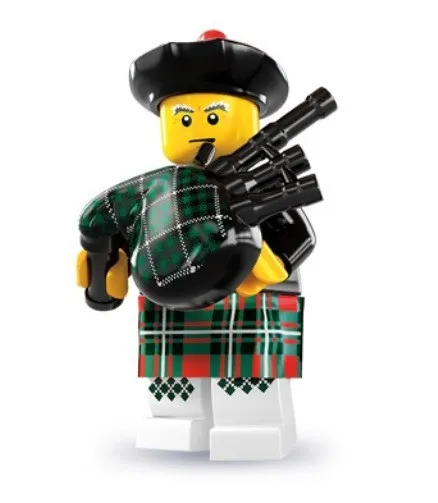 LEGO Bagpiper Minifigure 8831 Series 7 New Sealed