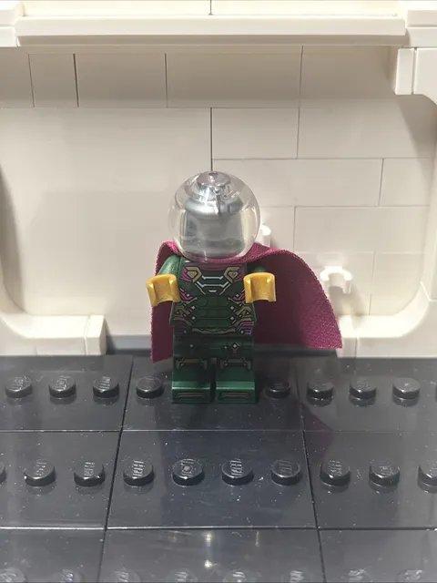 Mysterio 76129 76128 76130 Magenta Silver Super Hero LEGO® Minifigure Figure