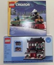 Lego Sets LEGO Houses of the World 4 40599 And Winter Holiday Train 40700 New