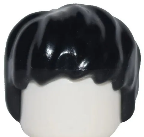 Lego  Part 40233 Harry Potter/Hulk Minifig HAIR Black Boy Girl Piece D828