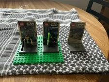LEGO 3341 Minifigure Pack Luke, Han Solo & Bobba card/base Star Wars