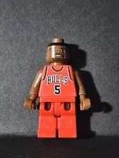 Lego NBA Basketball Derek Rose Minifigure 3566 Chicago Bulls #5 Rare!!